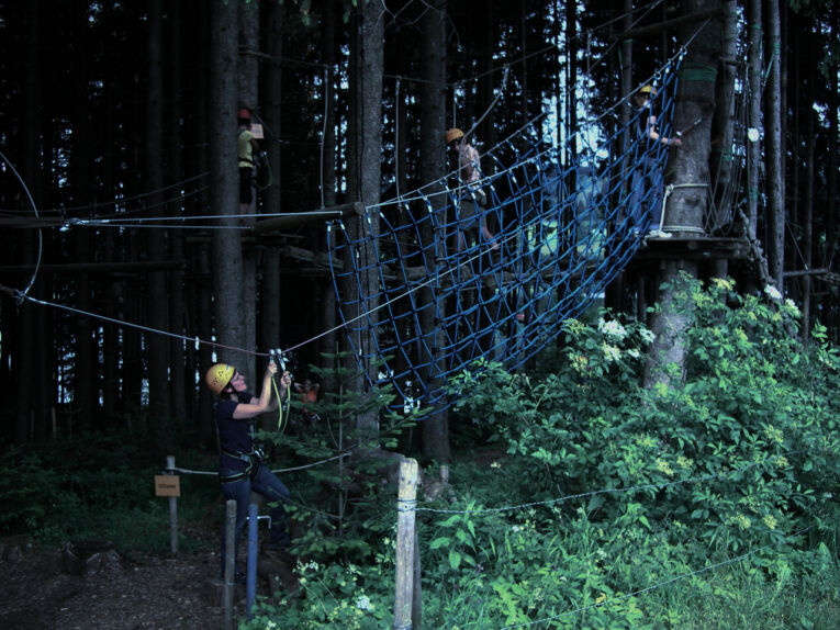 Instants sports - Accrobranche nocturne